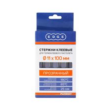 Стержни клеевые EDGE by PATRIOT 11х100 мм прозрачные / стержни клеевые для термопистолета - изображение 7