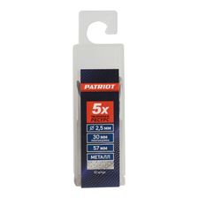 Сверло EDGE by PATRIOT по металлу 2,5 мм, упаковка 10шт - изображение 5