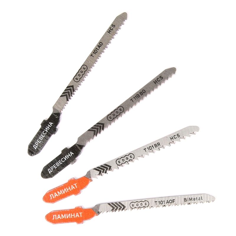 Набор пилок для лобзика EDGE by PATRIOT (4 шт.) 814010015