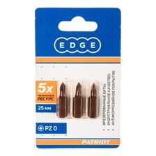 Бита EDGE by PATRIOT PZ0, сталь S2, длина 25 мм, 3 шт - изображение 5
