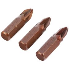 Бита EDGE by PATRIOT PZ2, сталь S2, длина 25 мм, 3 шт - изображение 4