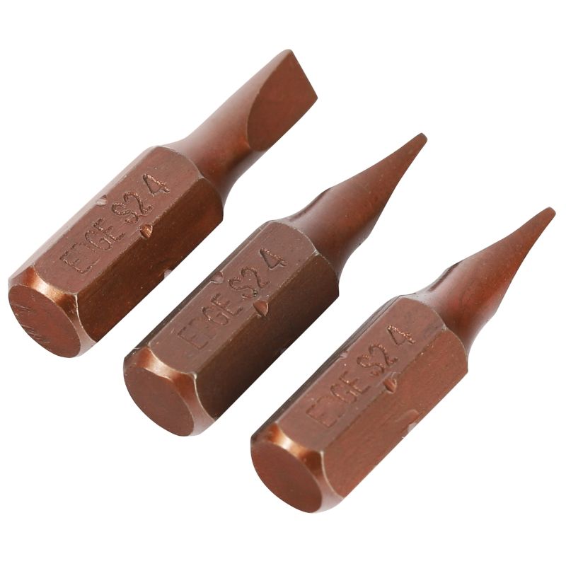 Бита EDGE by PATRIOT SL 4.0мм, сталь S2, длина 25 мм, 3 шт