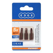 Бита EDGE by PATRIOT SL 4.5мм, сталь S2, длина 25 мм, 3 шт - изображение 5