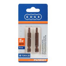Бита EDGE by PATRIOT T20, сталь S2, длина 50 мм, 2 шт - изображение 4