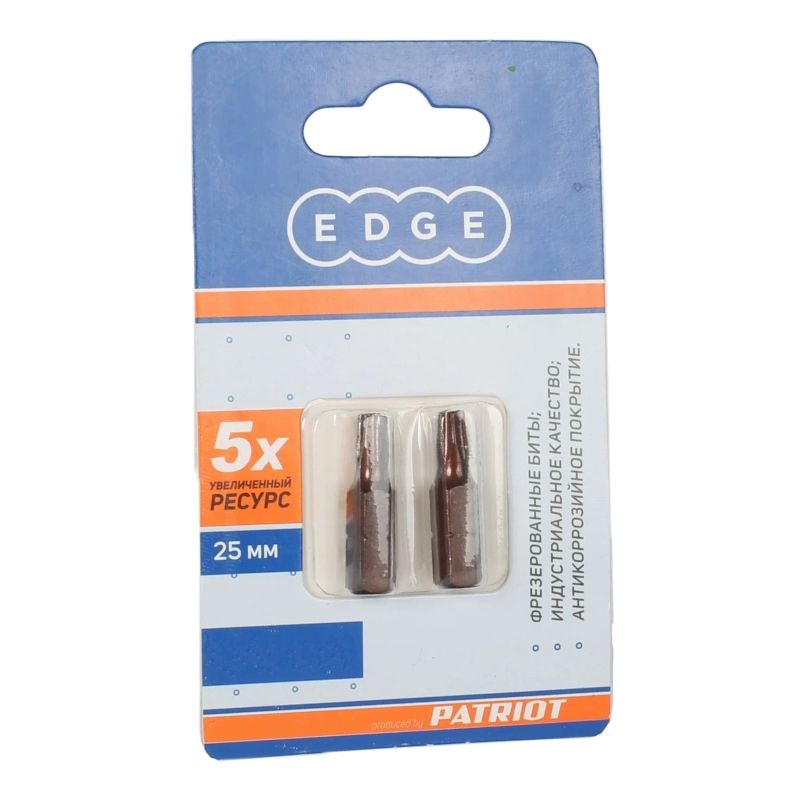 Бита EDGE by PATRIOT T27, сталь S2, длина 25 мм, 2 шт - изображение 2