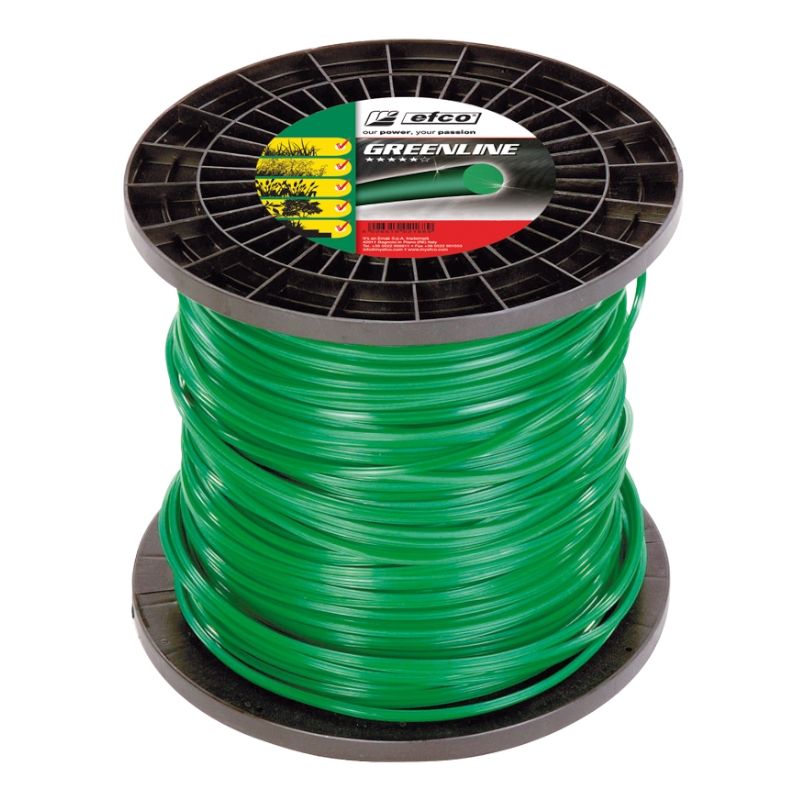Леска EFCO Greenline (2,4 мм, круглая, 349 метров, катушка) - изображение 2