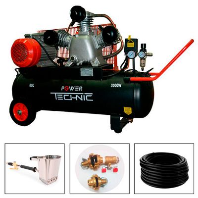 Штукатурная мини станция EK-1PT+ Mini Е-01 440/50 220V 2.3 кВт (для стен) - изображение 8