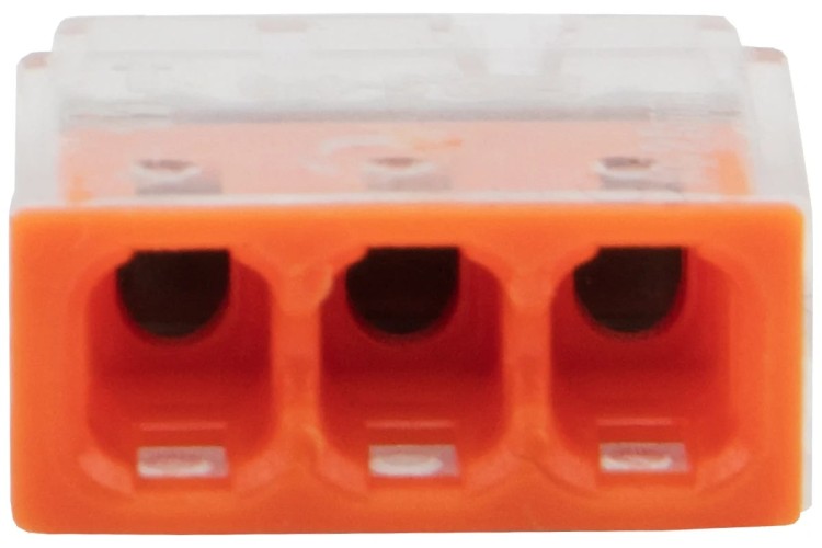 Экспресс-клемма REXANT СМК 2273-203 3-проводная 0.5-2.5 мм², 5шт/уп 07-3212-5 - изображение 3