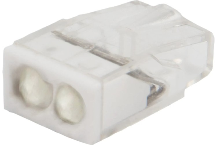 Экспресс-клемма REXANT СМК 2273-242 с пастой, 2-проводная 0.5-2.5 мм² 5шт/уп 07-3216-5