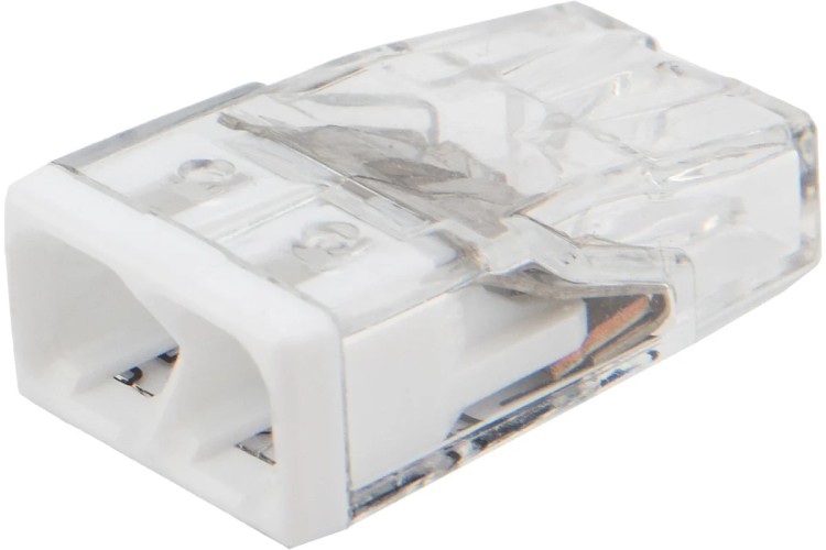 Экспресс-клемма REXANT СМК 2273-202 2-проводная 0.5-2.5 мм², 5шт/уп 07-3211-5