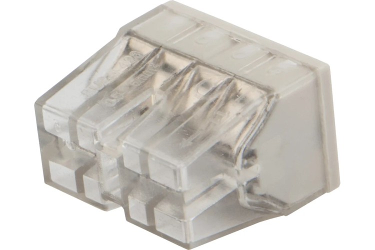 Экспресс-клемма REXANT СМК 2273-248 с пастой 8-проводная 0.5-2.5 мм², блистер (6шт/уп) 07-5230-6 - изображение 2