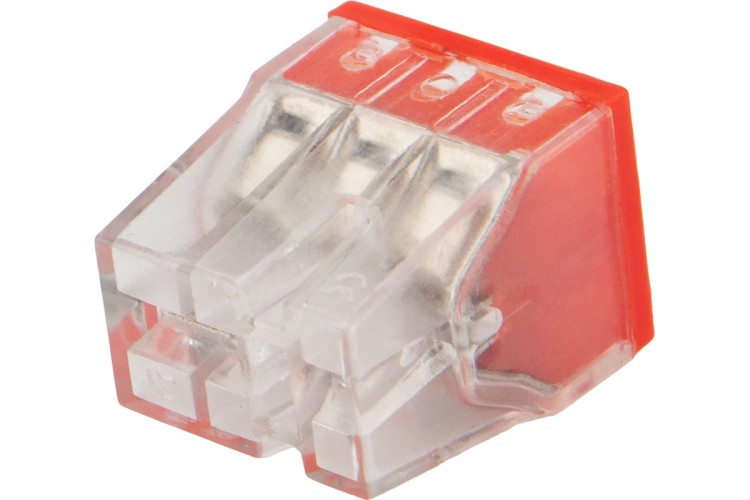 Экспресс-клемма REXANT СМК 2273-206 6-проводная 0.5-2.5 мм², 5шт/уп 07-3209-5 - изображение 3