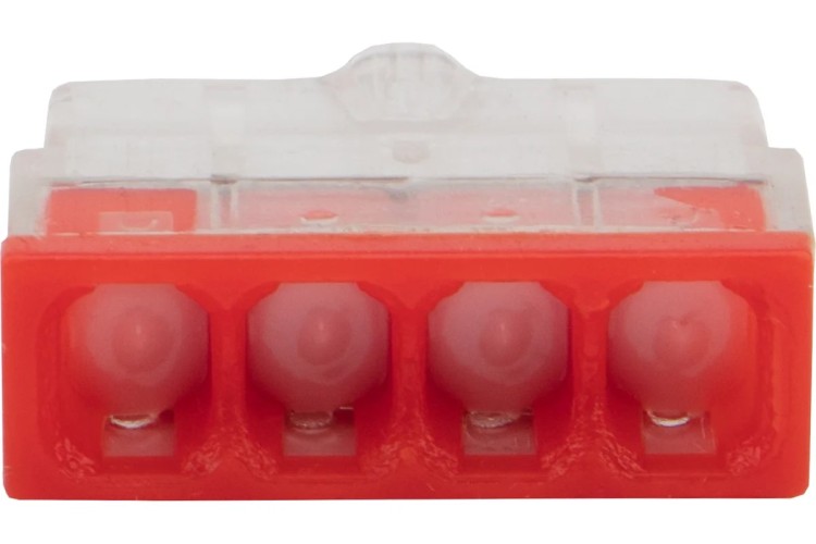 Экспресс-клемма REXANT СМК 2273-244 с пастой 4-проводная 0.5-2.5 мм² 5шт/уп 07-3218-5 - изображение 3