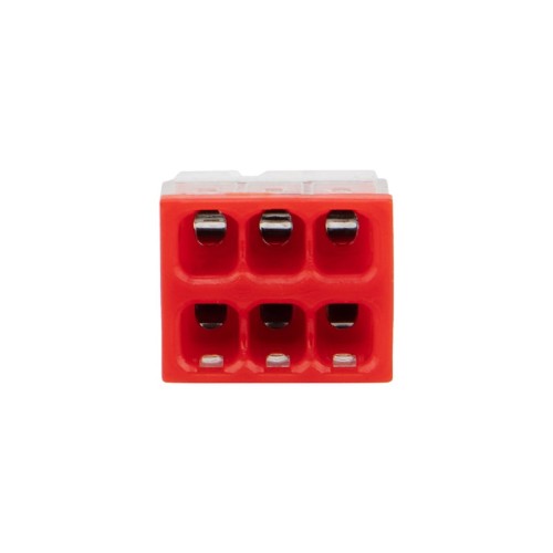 Экспресс-клемма REXANT СМК 2273-206 6-проводная 0.5-2.5 мм² 100шт/уп 07-3209 - изображение 3