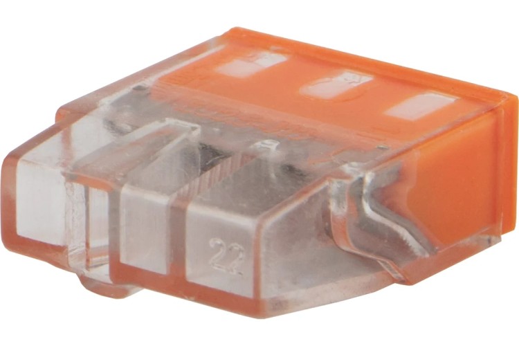 Экспресс-клемма REXANT СМК 2273-243 с пастой 3-проводная 0.5-2.5 мм² 20шт/уп 07-3217-20 - изображение 2