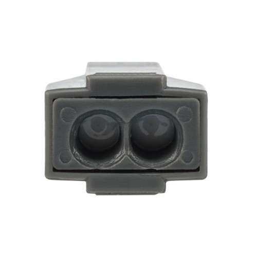 Экспресс-клемма REXANT СМК 773-302 с пастой 2-проводная до 2,5 мм², серая 100шт/уп 07-3020 - изображение 2