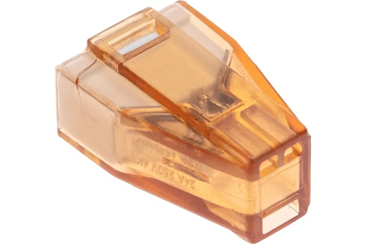 Экспресс-клемма REXANT СМК 773-602 с пастой, 2-проводная 0,75-4 мм² (50шт/уп) 07-5274 - изображение 2