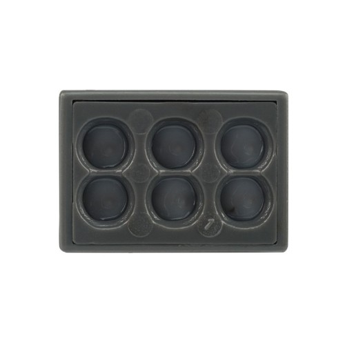 Экспресс-клемма REXANT СМК 773-306 с пастой 6-проводная до 2,5 мм², серая 50шт/уп 07-3060 - изображение 2