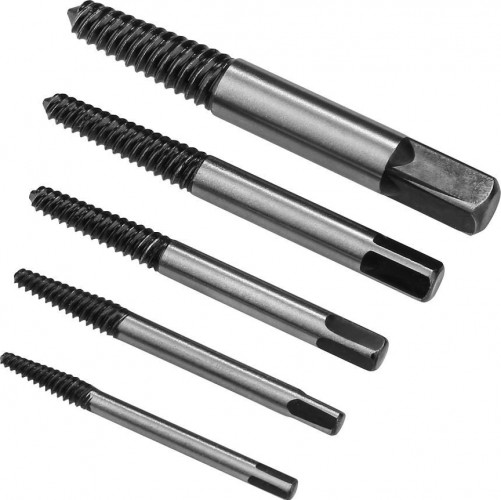 Экстрактор шпилек DEKO DH05 набор 4-6мм,6-8мм,8-11мм,11-14мм,14-18мм, 5 ед 065-0542 - изображение 2