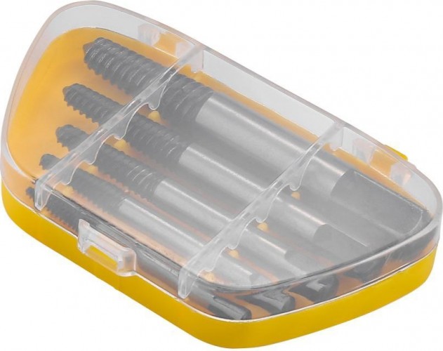 Экстрактор шпилек DEKO DH05 набор 4-6мм,6-8мм,8-11мм,11-14мм,14-18мм, 5 ед 065-0542 - изображение 4