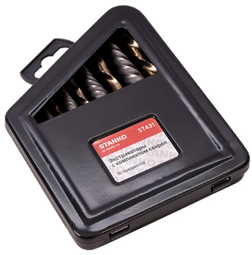Экстрактор СТАНКОИМПОРТ ST431 с комплектом сверел 10 пр - изображение 3
