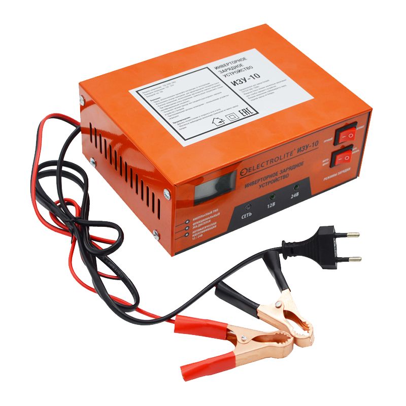 Зарядное устройство инверторное ELECTROLITE ИЗУ-10