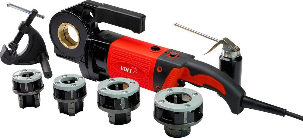 Электрический клупп VOLL 2.10040 V-Matic B1, набор 1/2"-1.1/4"
