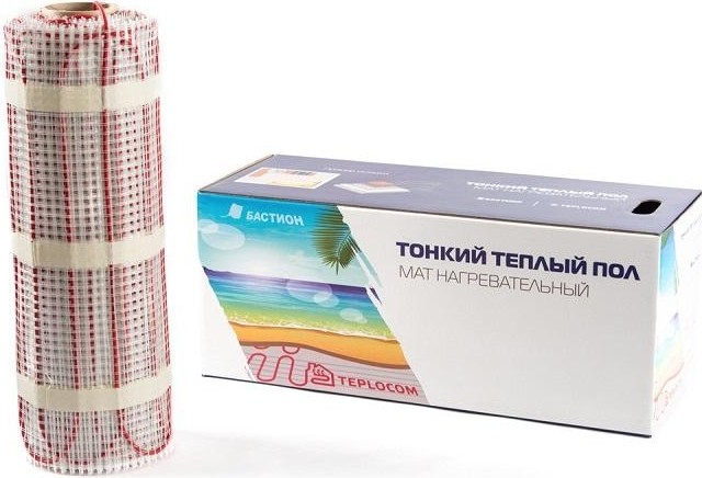 Электрический теплый пол TEPLOCOM МНД-8,0-1280 Вт 798