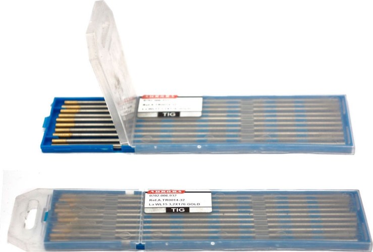 Электрод вольфрамовый AURORA WL-15 d.3.2x175mm GOLD 12284