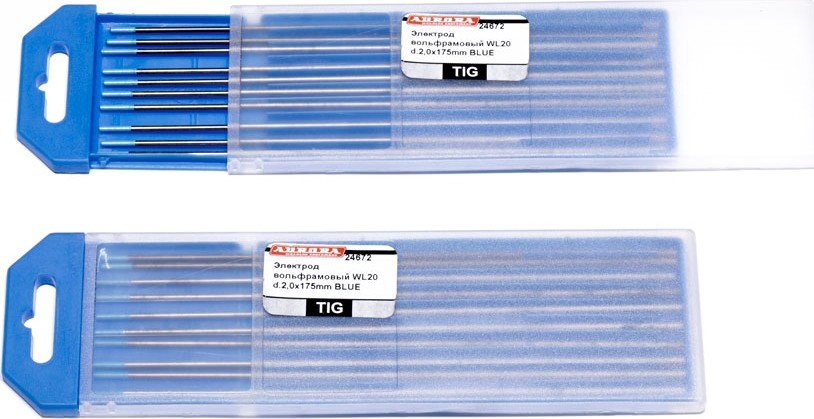 Электрод вольфрамовый AURORA WL-20 d.2.0x175mm BLUE 24672