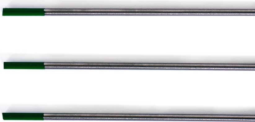Электрод вольфрамовый AURORA WP d.2.4x175mm GREEN 24680