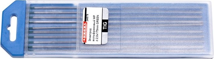 Электрод вольфрамовый AURORA WP d.2.0x175mm GREEN 24679 - изображение 2