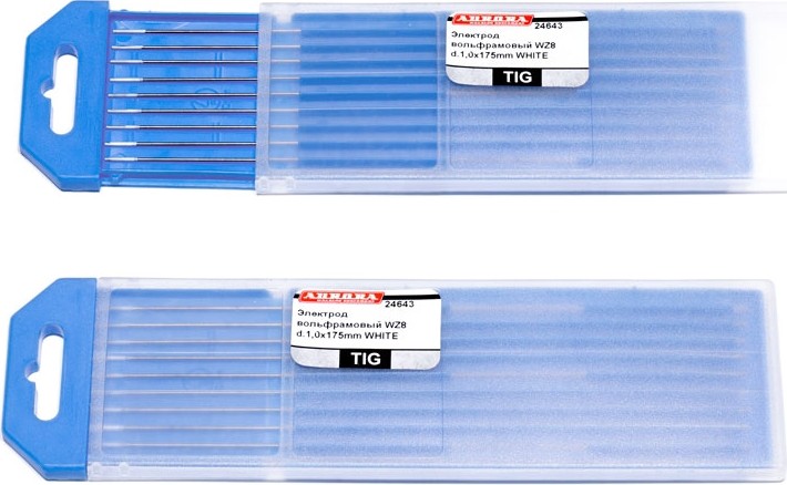 Электрод вольфрамовый AURORA WZ-8 d.1.0x175mm WHITE 24643