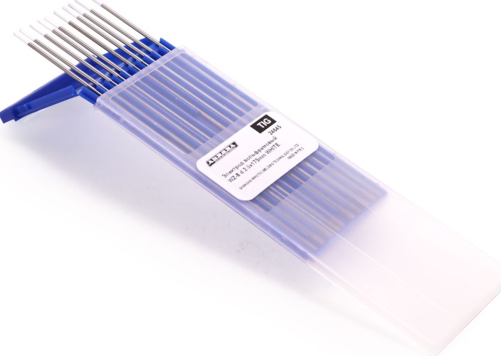 Электрод вольфрамовый AURORA WZ-8 d.2.0x175mm WHITE 24645