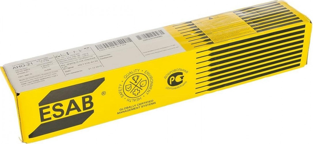 Электроды ESAB АНО-21 3x350мм  3903303WE0 3903303WE0