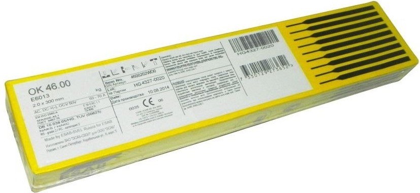 Электроды ESAB OK 46.00 2 х300мм 4600202WZ0 4600202WZ0