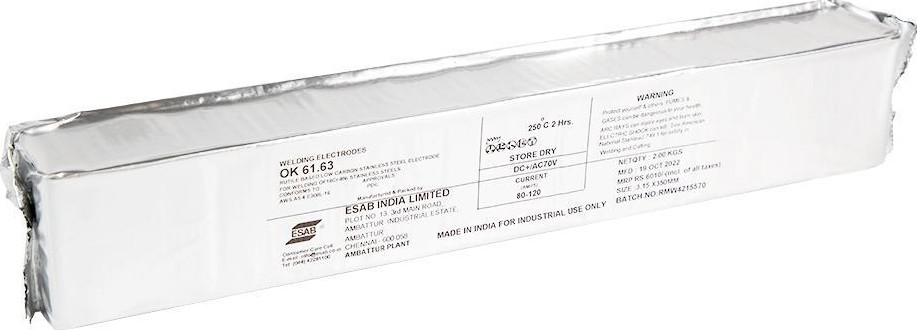 Электроды ESAB OK 61.63 3.15x350мм 6163313VVR 6163313VVR