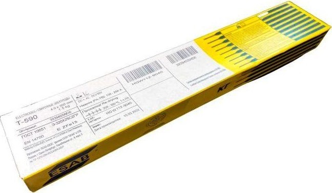 Электроды ESAB Т-590 4,0x350 mm 2кг 3939403WZ2 3939403WZ2 - изображение 2