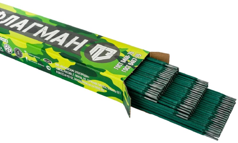 Электроды ФЛАГМАН МР-3С ф 4,0 мм, 5кг 00000006718 - изображение 2