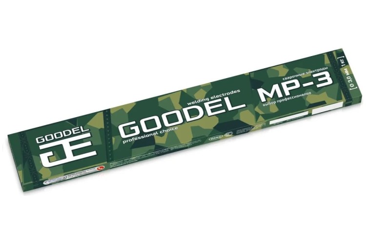 Электроды GOODEL МР-3 ф 3,0 мм зеленые (1,0 кг) 0001303GC10