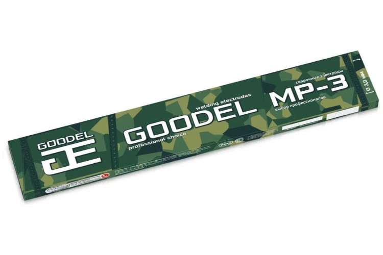 Электроды GOODEL МР-3 ф 3,0 мм зеленые (2,5 кг) 0001303GC25