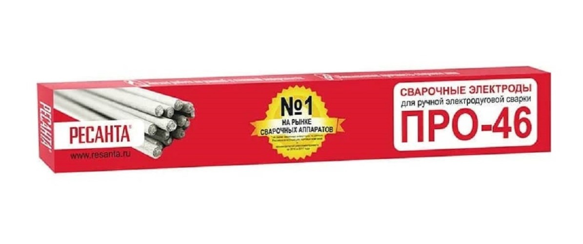 Электроды Ресанта  ПРО-46 (1 кг; 3 мм) 71/6/36