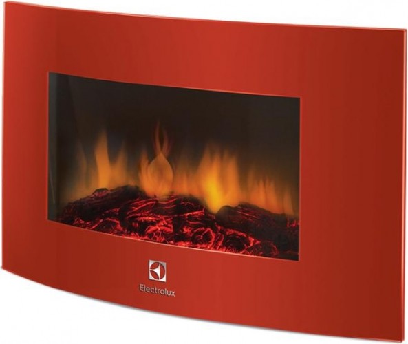 Электрокамин ELECTROLUX EFP/W-1200URLS Красный НС-1070931