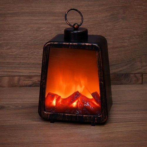 Электрокамин Neon-Night Лофт с эффектом живого огня 17х10х24,5 см 511-034 - изображение 4