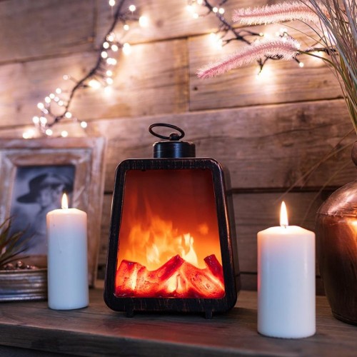 Электрокамин Neon-Night Лофт с эффектом живого огня 17х10х24,5 см 511-034 - изображение 2