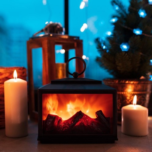 Электрокамин Neon-Night Сканди с эффектом живого огня 18х9х16 см 511-033 - изображение 2