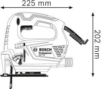 Электролобзик BOSCH GST 700 06012A7020 - изображение 5