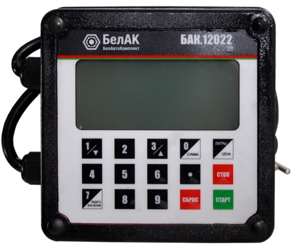 Электронный счетчик дизельного топлива БелАК 1'' с программируемой порционной подачей БАК.12022