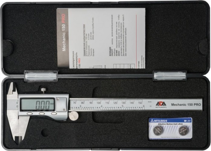 Электронный штангенциркуль ADA Mechanic 150 Pro А00380 - изображение 3