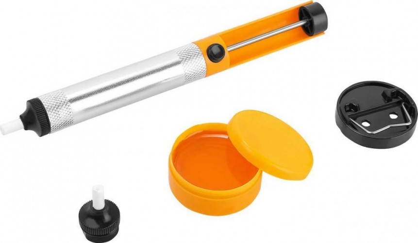 Электропаяльник DEKO SI07 набор для пайки 8 предметов 065-0567 - изображение 3